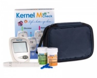 `Uric Acid and Glucose Meter Kit + an EXTRA 25 Uric Acid test strips and 10 Free Sterile wipes.